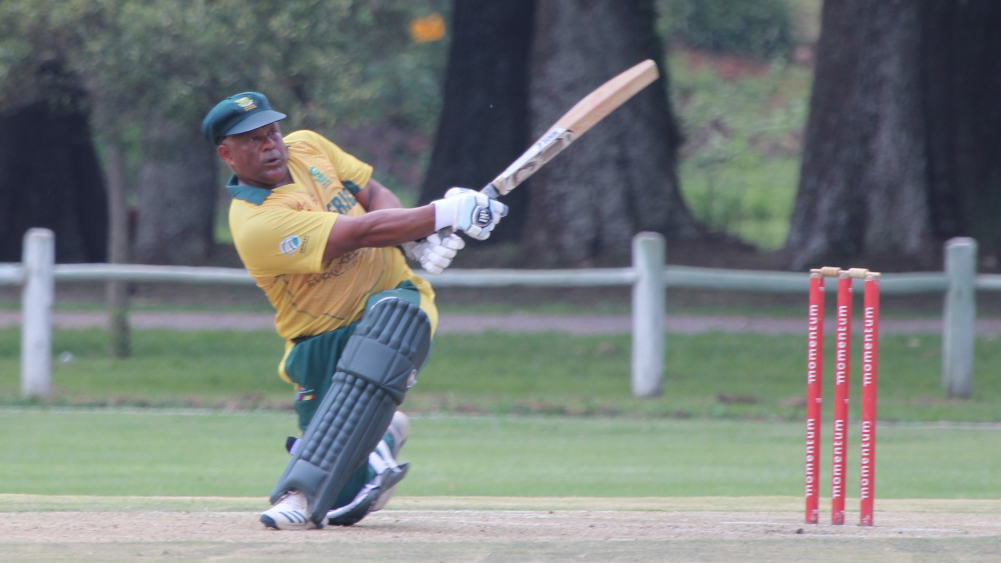 Over-50s Cricket World Cup Evergreen Lifestyle Proteas Veterans MARIO SOLOMONS